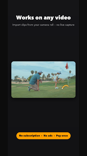 Golf Tracer: Ball Flight Screenshot 1
