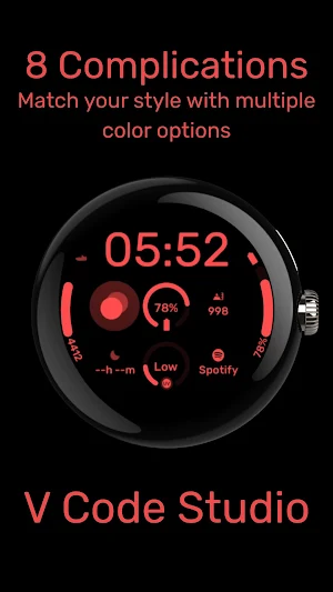 Modulux - WearOS Watchface Screenshot 3