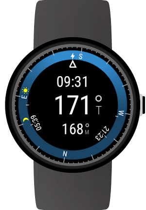 Compass for Wear OS (Android Wear) Screenshot 3