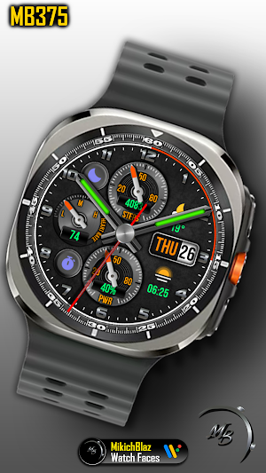 Analog Watch Face MB375 Screenshot 2
