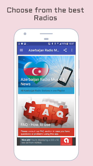 Azerbaijan Radio Music & News Screenshot 0