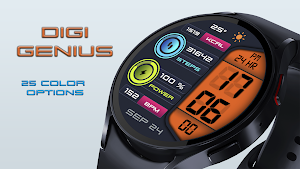 Digi Genius Digital Watch Face screenshot 3
