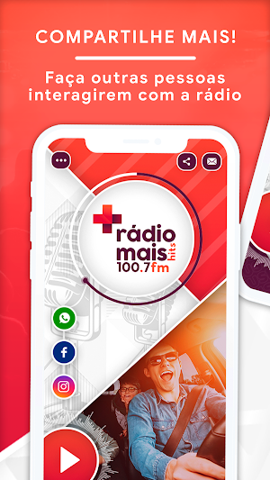 RÁDIO MAIS HITS 100.7 FM Screenshot 2