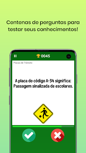 Quiz Legislação de Trânsito Screenshot 1