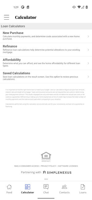 Royal Banks of MO Mortgage Screenshot 1