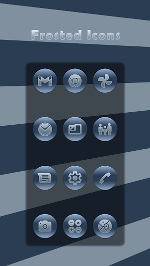Frosted Moon Icons Screenshot 0