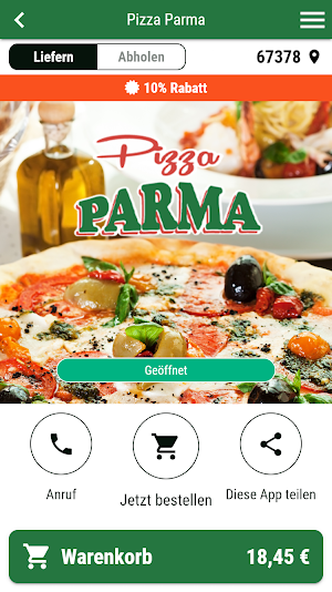 Pizza Parma Screenshot 0