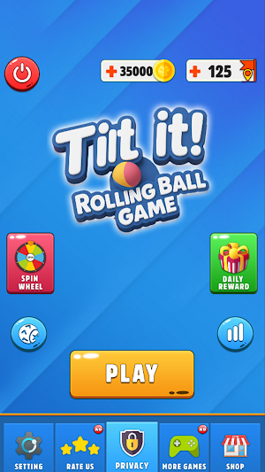 Tilt It! Rolling Ball Game Screenshot 0