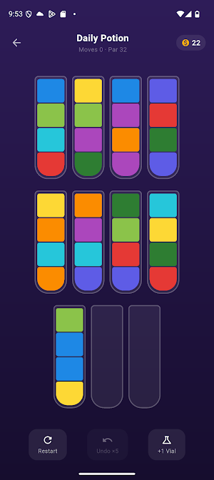 Potion Sort: Color Puzzle 999 Screenshot 3
