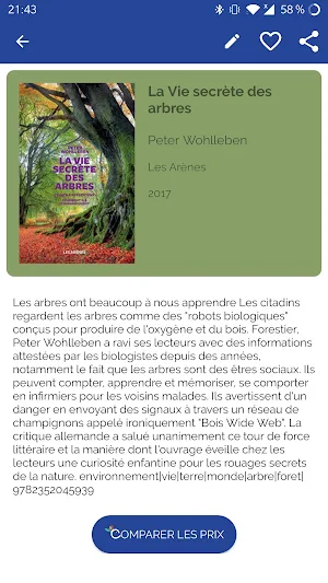 Ma bibliothèque Screenshot 3