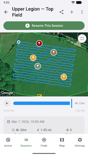 My Finds - Metal Detecting Screenshot 1