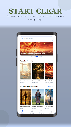 NoveslCloud: Novels & Comics Screenshot 1