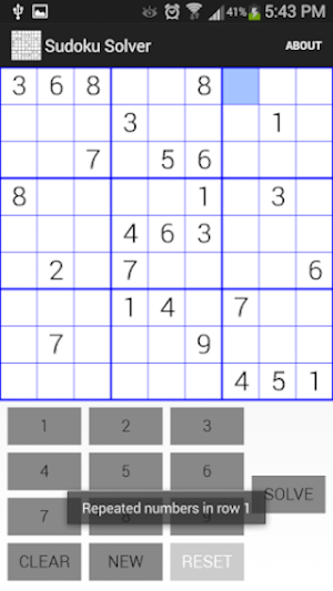 Sudoku Solver 2 Screenshot 2