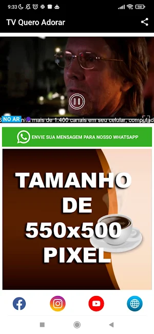 TV Quero Adorar Screenshot 3