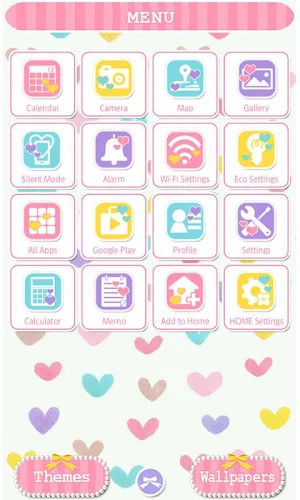 Cute Wallpaper Darling Hearts Screenshot 1