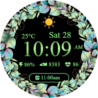 Green Floral