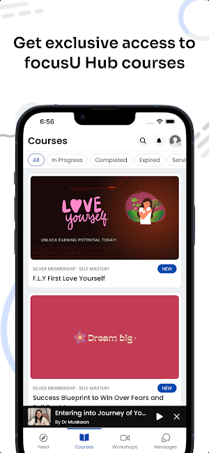 focusU Hub Screenshot 2