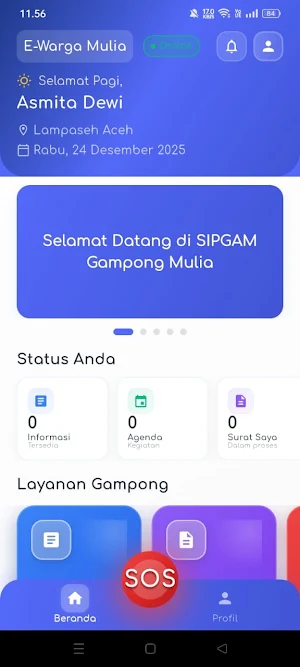 E-Warga Mulia Screenshot 0
