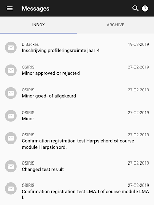 My Codarts Student Screenshot 3