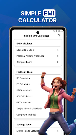 Simple EMI Calculator Screenshot 0