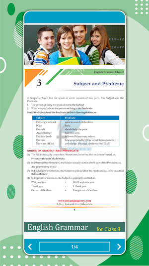 NCERT Solution for Class 8 English Grammar offline Screenshot 2
