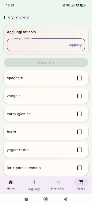 MyDispensa - evita sprechi Screenshot 3