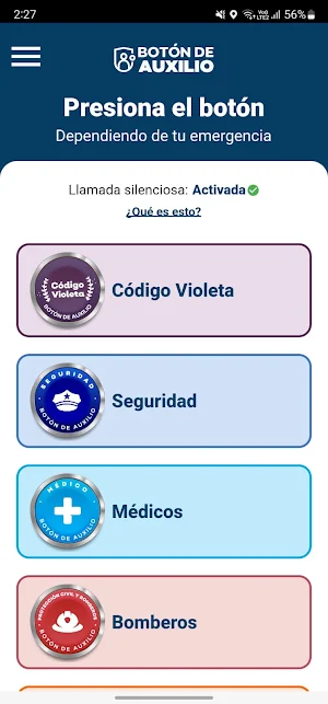 Botón de Auxilio Escudo Urbano Screenshot 1