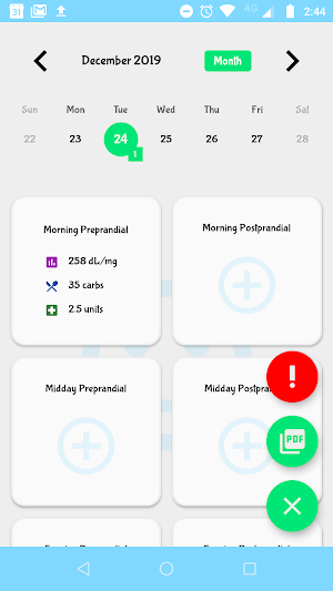 Gluc Diary Screenshot 3