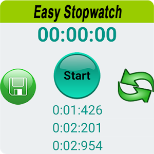 Easy Stopwatch and Countdown Timer Screenshot 0