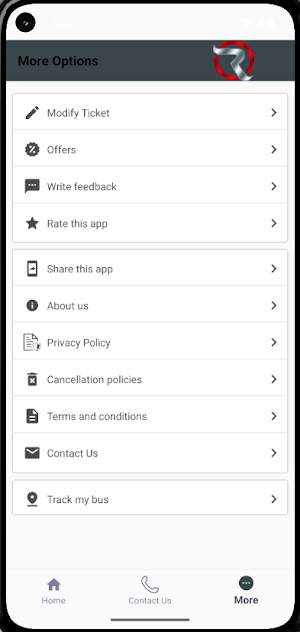 Rajdhani Bus Service Screenshot 1