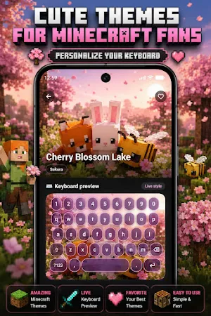 Keyboard Themes for Minecraft screenshot 5