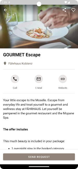 Hotel Fährhaus Koblenz Screenshot 3
