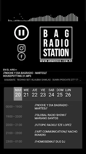 BAG Radio Screenshot 1