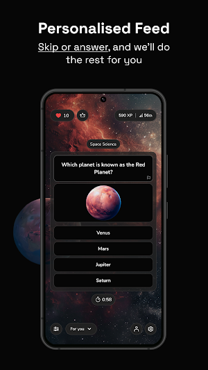 QuizFlow Endless Quiz & Trivia Screenshot 0