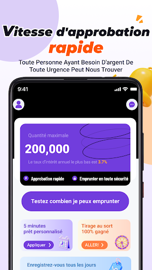 Dexter cash-prêt sécurisé Screenshot 1