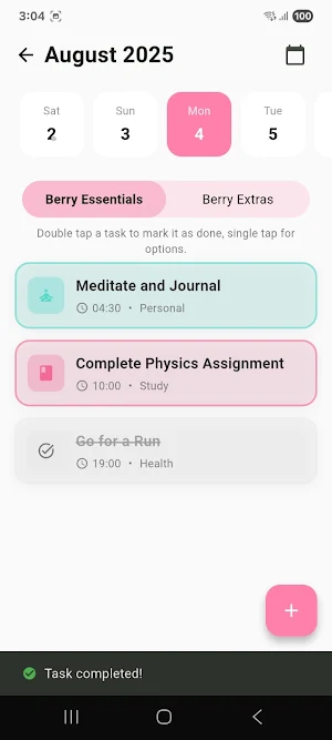 TaskBerry Screenshot 2