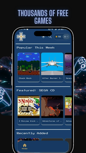 DiscCade: 90s Arcade Games Screenshot 1