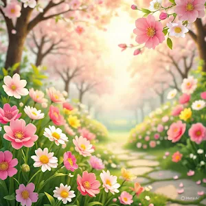 Spring Bloom Wallpaper Screenshot 0