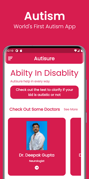 Autisure: Autism Assured App Screenshot 0