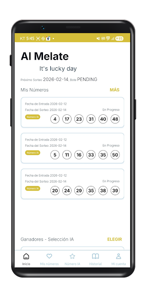 AI Melate - Mexico Lotto Screenshot 0