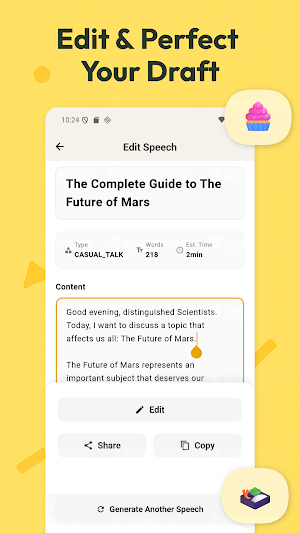 Speech Writer AI Screenshot 3