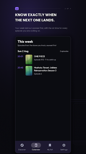 Anime List & Tracker Screenshot 1