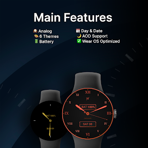 Vintage Classic Watch Face Screenshot 1