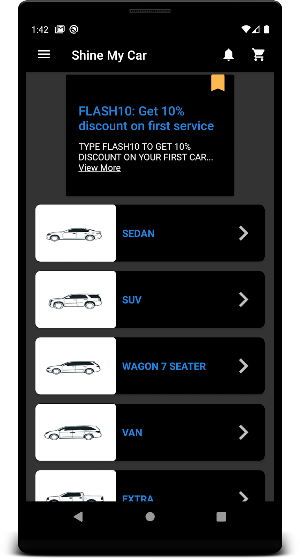 Shine My Car Hand Car Wash & Detailing Screenshot 1