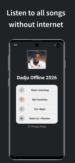 Music Dadju & lyrics Offline Screenshot 0