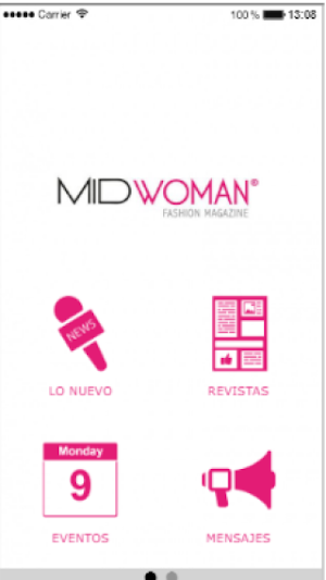 MidWoman Fashion Magazine Screenshot 0