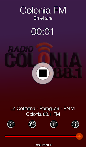 Colonia FM 88.1 - La Colmena Screenshot 1