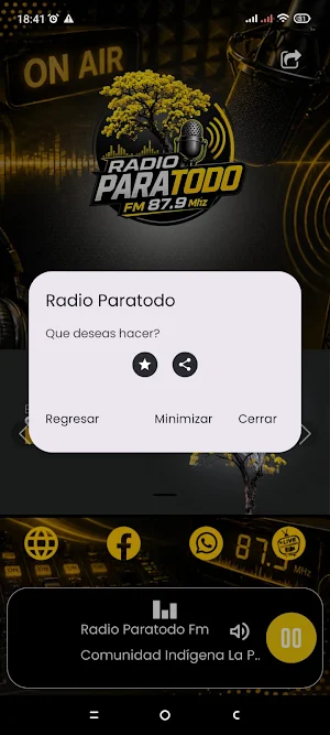 Radio Paratodo  87.9 Fm Screenshot 3