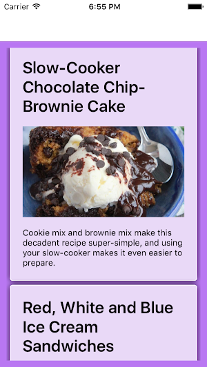 Delicious Cake Recipes Screenshot 1