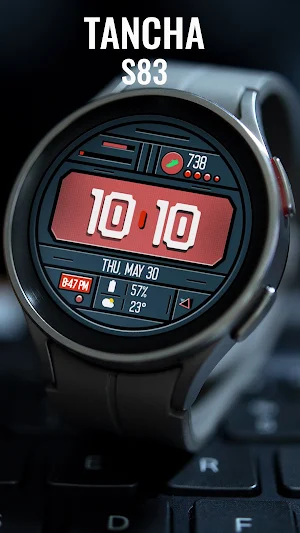 Tancha S83 Vitange Watch Face Screenshot 1